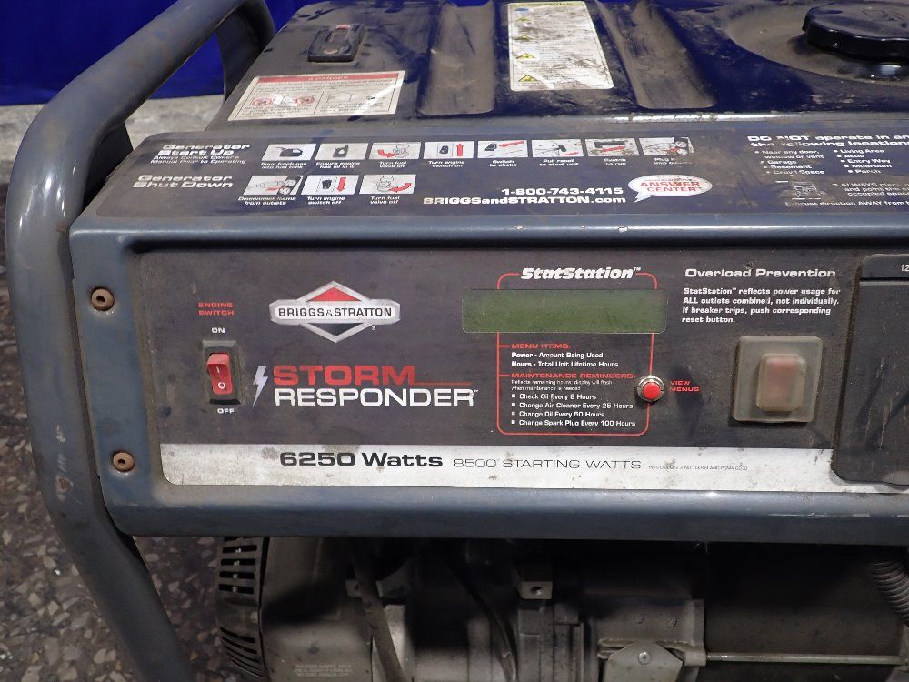 Storm Responder 6250 Watts Generator