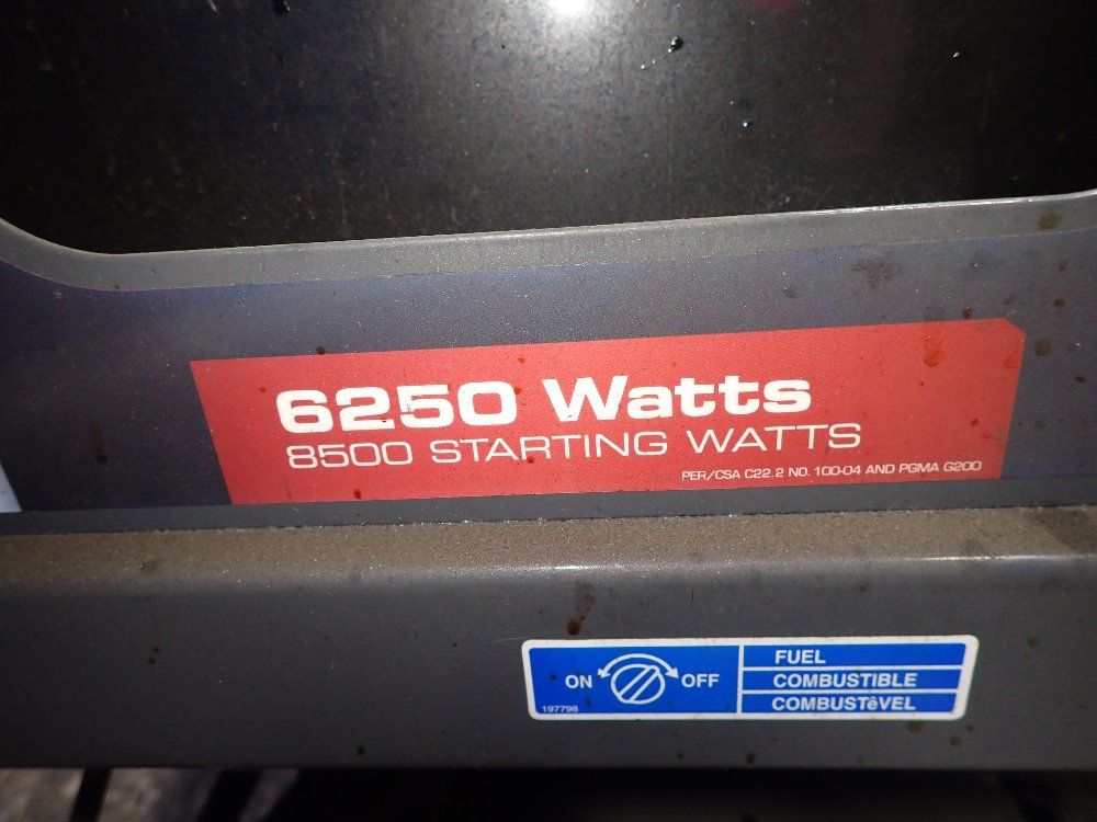 Storm Responder 6250 Watts Generator