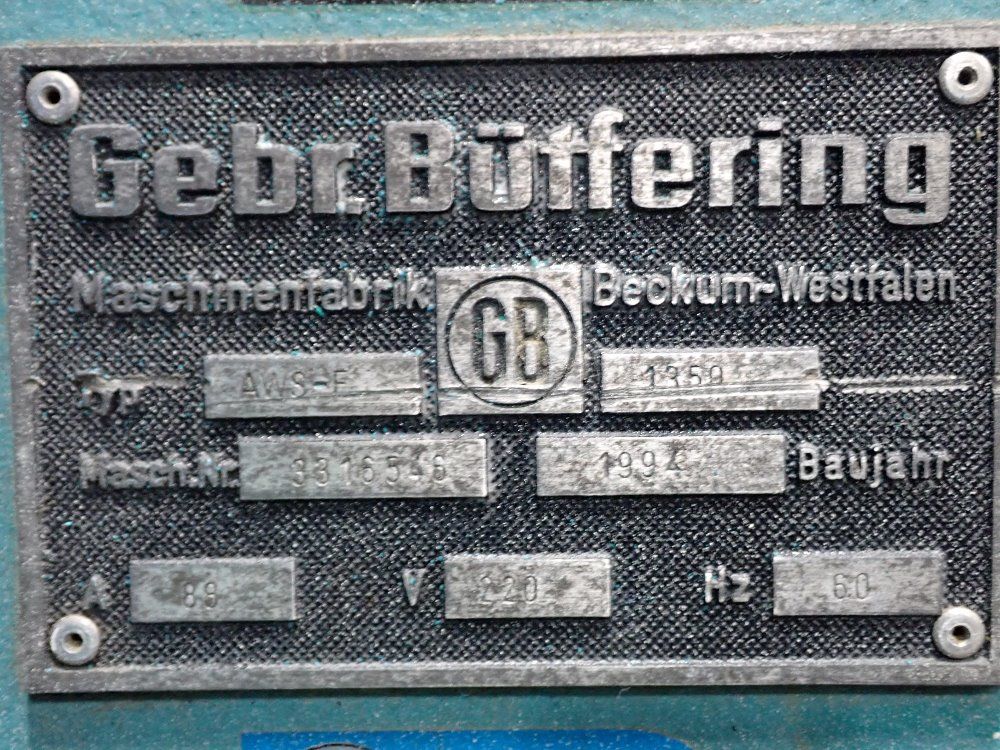 Gebr. Butfering 52" Widebelt Sander - Aws-f