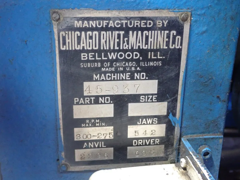 Chicago Rivet Riveter - 45-937