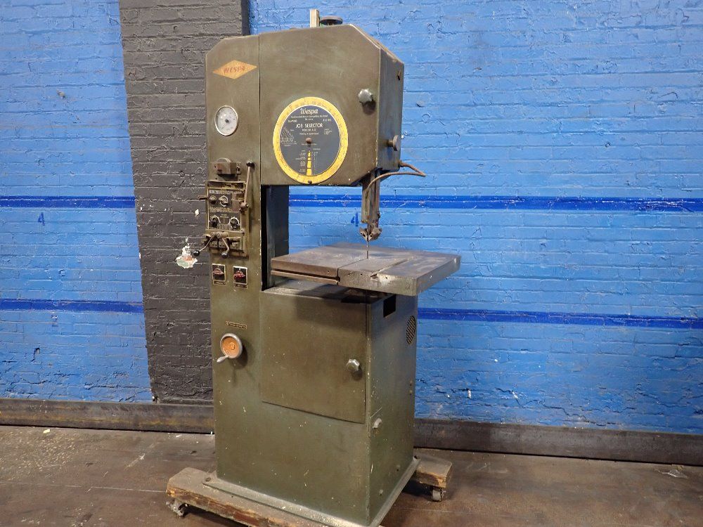 Wespa 15 1/2" Throat Vertical Band Saw - 1599