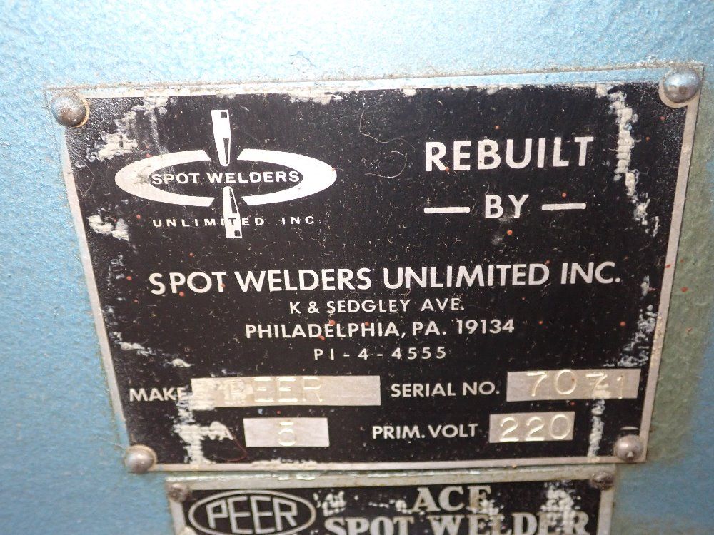 Delta/ace 8" Throat Spot Welder - 62