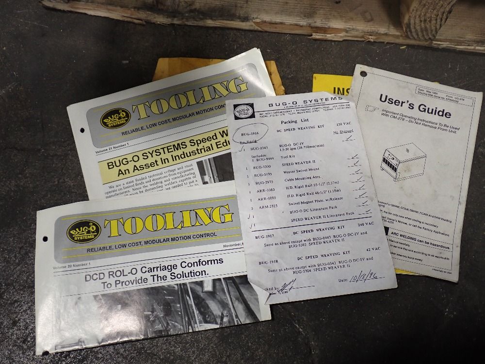 Bug-o Systems Track Welder - Bug-0343