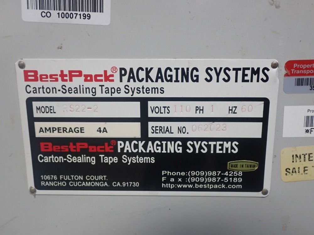 Best Pack 21x37x28 Carton Sealing Tape System - Rs22-2