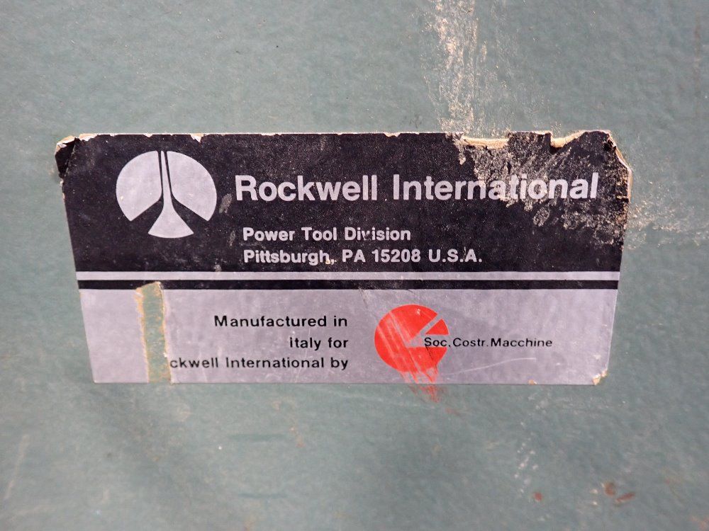 Rockwell Jointer - F3a