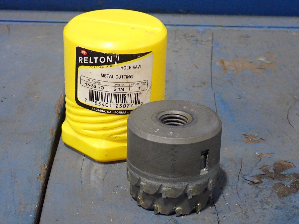 Relton Corp. 2-1/4" D Metal Cutting Hole Saw - Hs-36 Ho