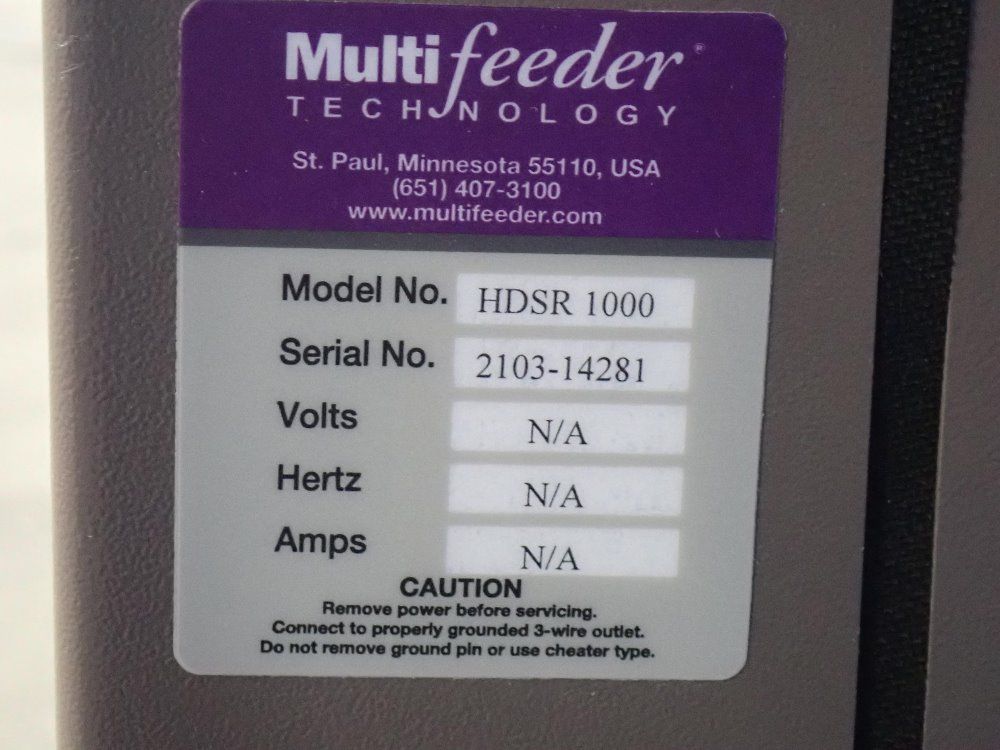 Mulitfeeder Technology Feeder - Mft250ip3