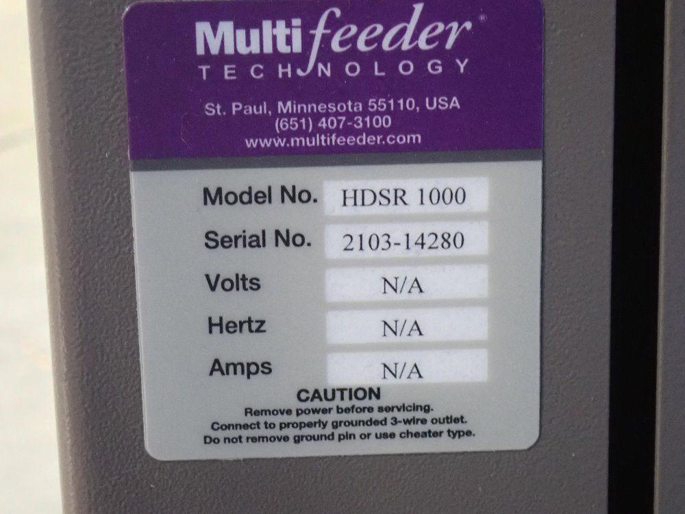 Mulitfeeder Technology Feeder - Mft250ip3