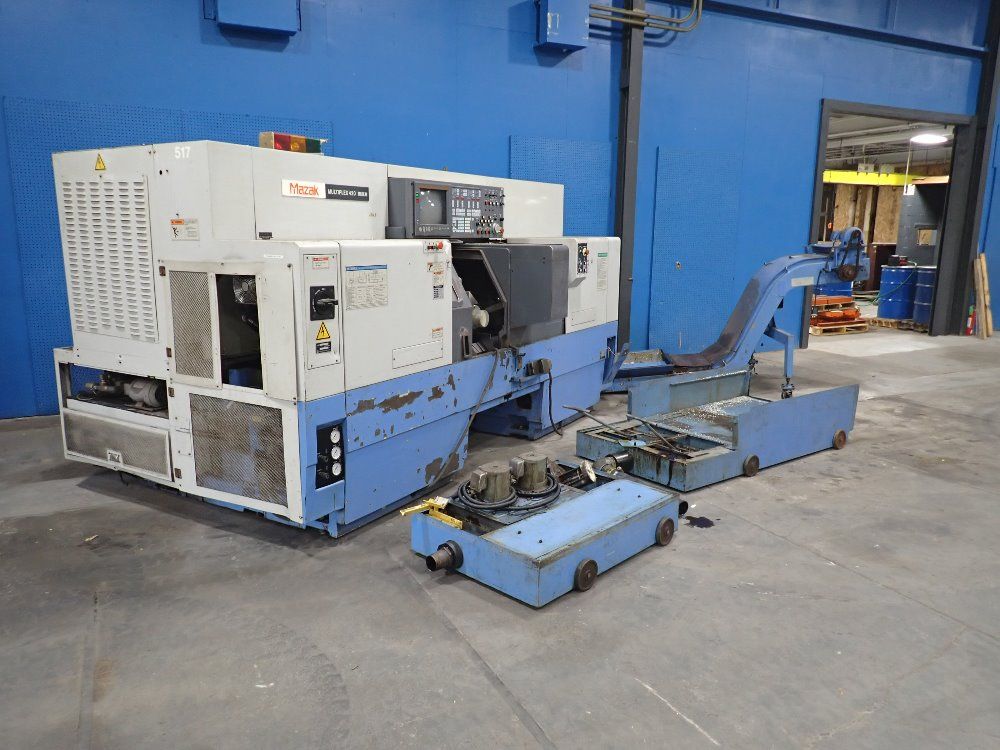 Mazak Twin Spindle Cnc Lathe - Multiplex 420 Mark Ii