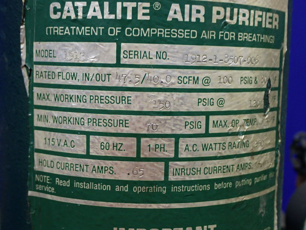 Hankison Air Purifier - 1918