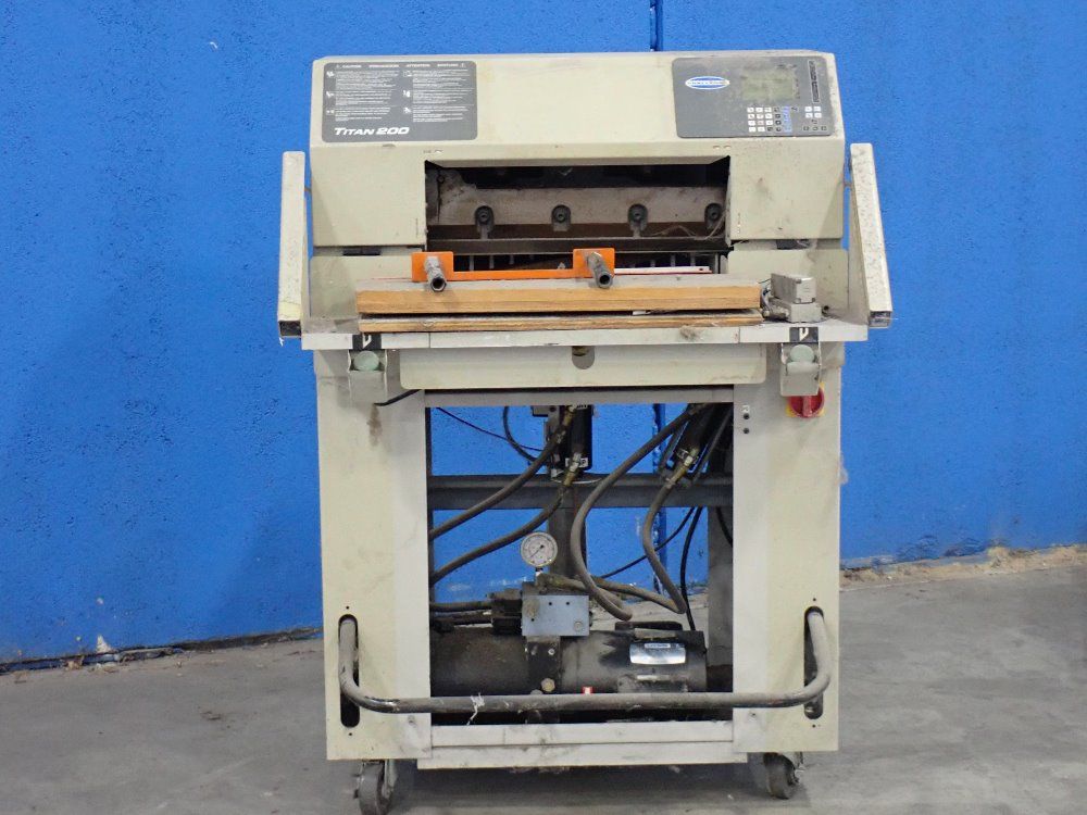 The Challenge Machinery Co. 26" Blade Paper Cutting Machine - Titan 200a