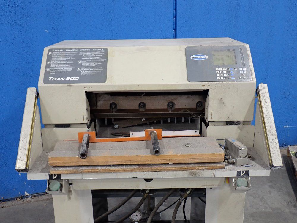 The Challenge Machinery Co. 26" Blade Paper Cutting Machine - Titan 200a