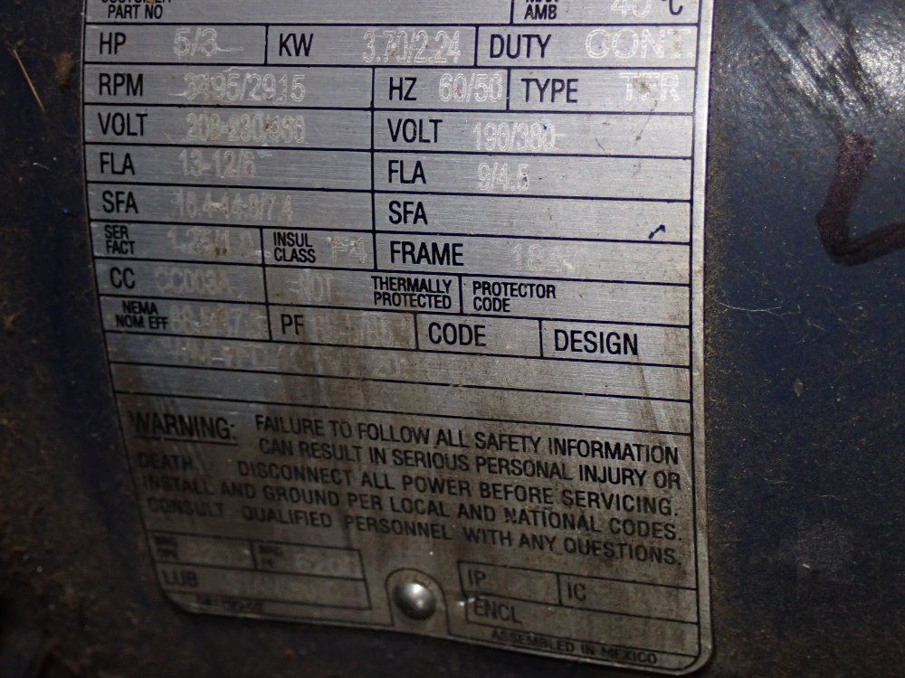Marathon 5 Hp Motor - E2112