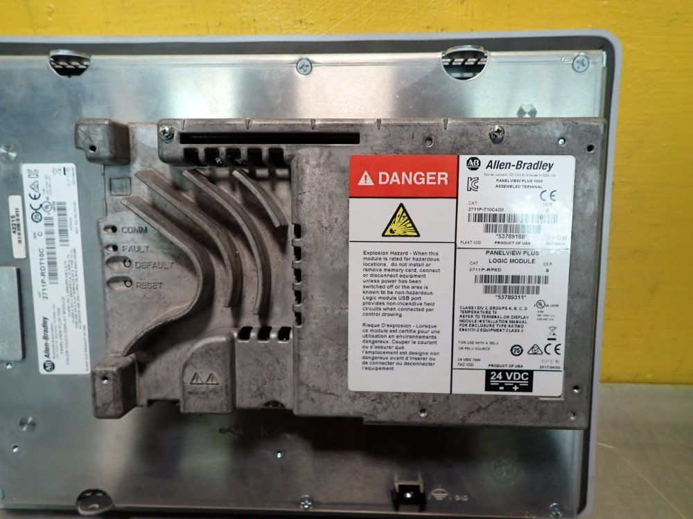 Allen-bradley 2711p-rdt10c Panelview Plus 1000 Color Touch - 2711p-rdt10c