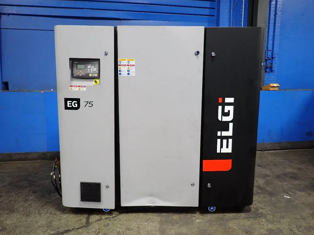 Elgi 100 Hp Air Compressor - Cg 75-125v