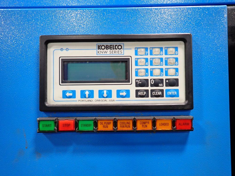 Kobelco 125 Hp Air Compressor - Knw A1-c/h