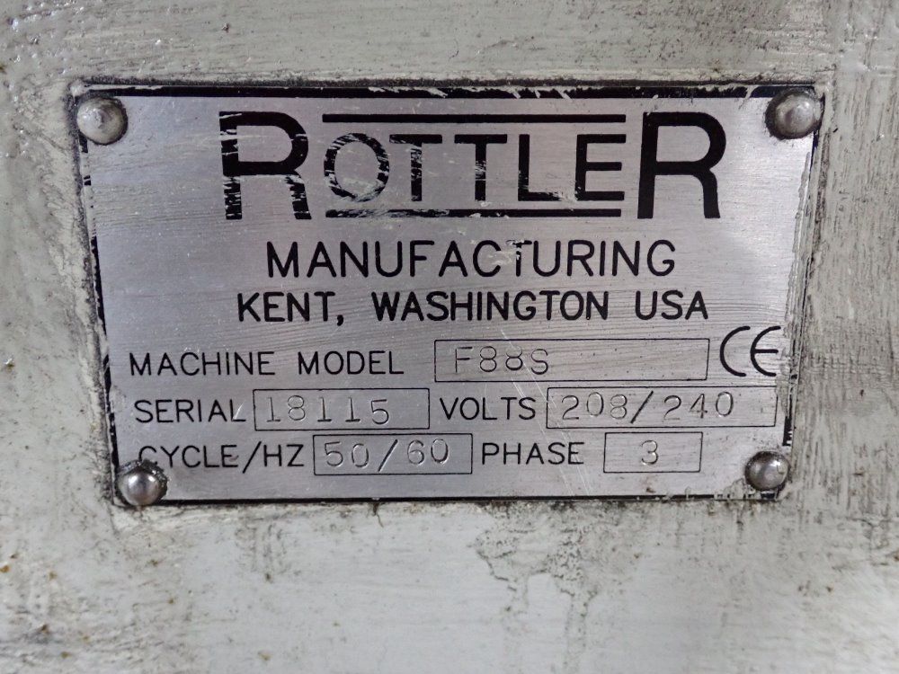 Rottler Boring Machine - F88s