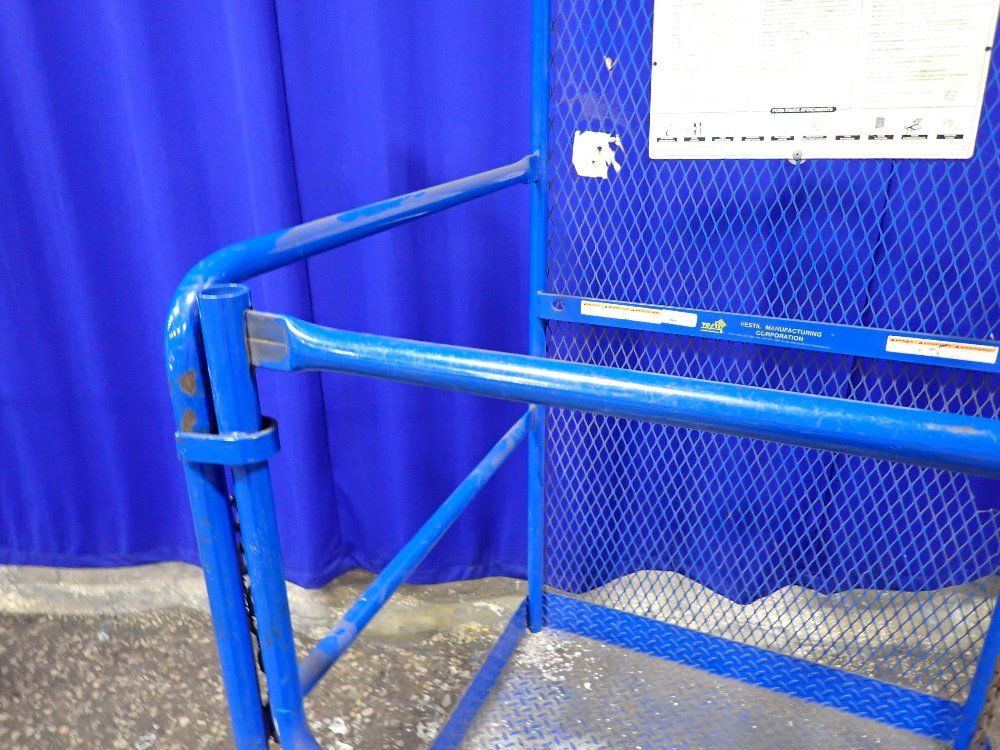Vestil 3000 Lbs Forklift Lift Cage
