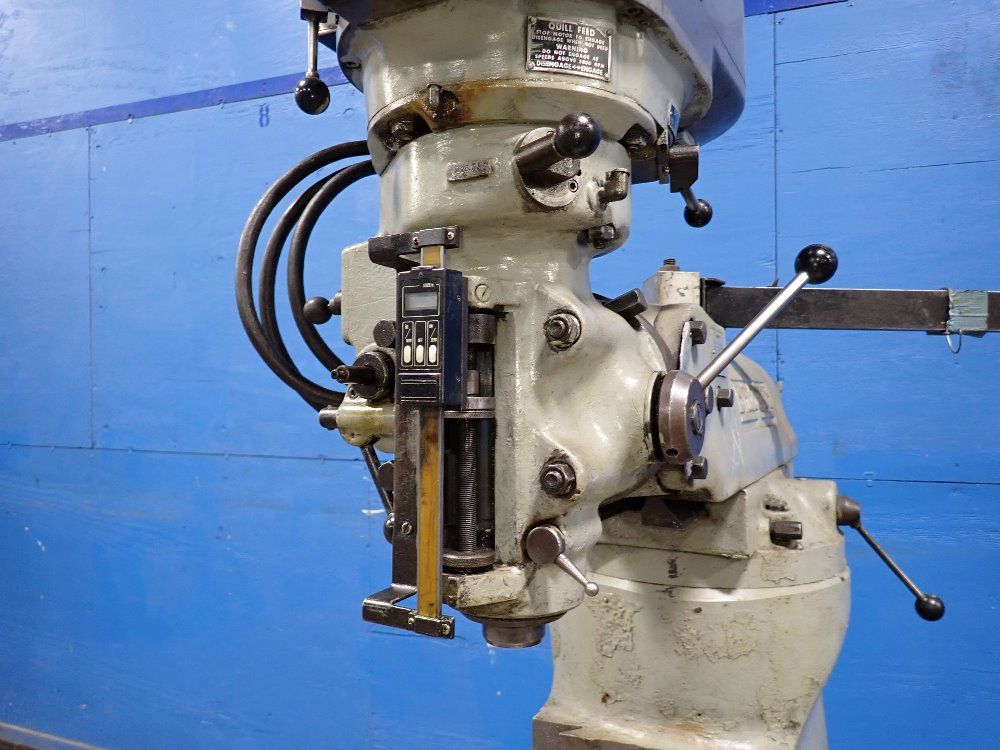 Bridgeport 9" X 48" Vertical Mill