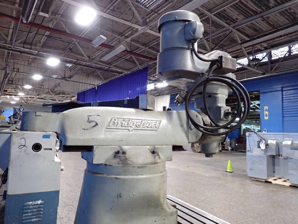 Bridgeport 9" X 48" Vertical Mill