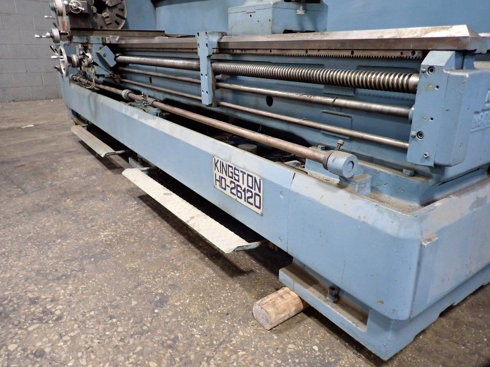 Kingston 26"/28" X 121" Gap Bed Lathe - Hd-26120