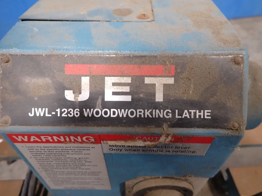 Jet 12x36 Woodworking Lathe - Jwl-1236