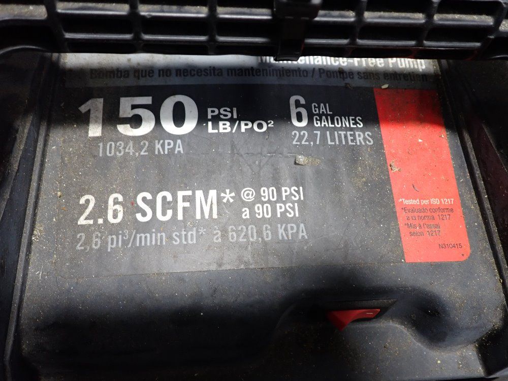 Porter Cable Air Compressor - C2002