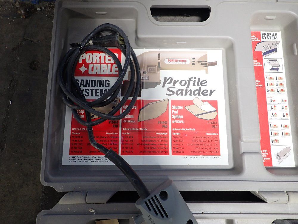 Porter Cable Profile Sander - 444