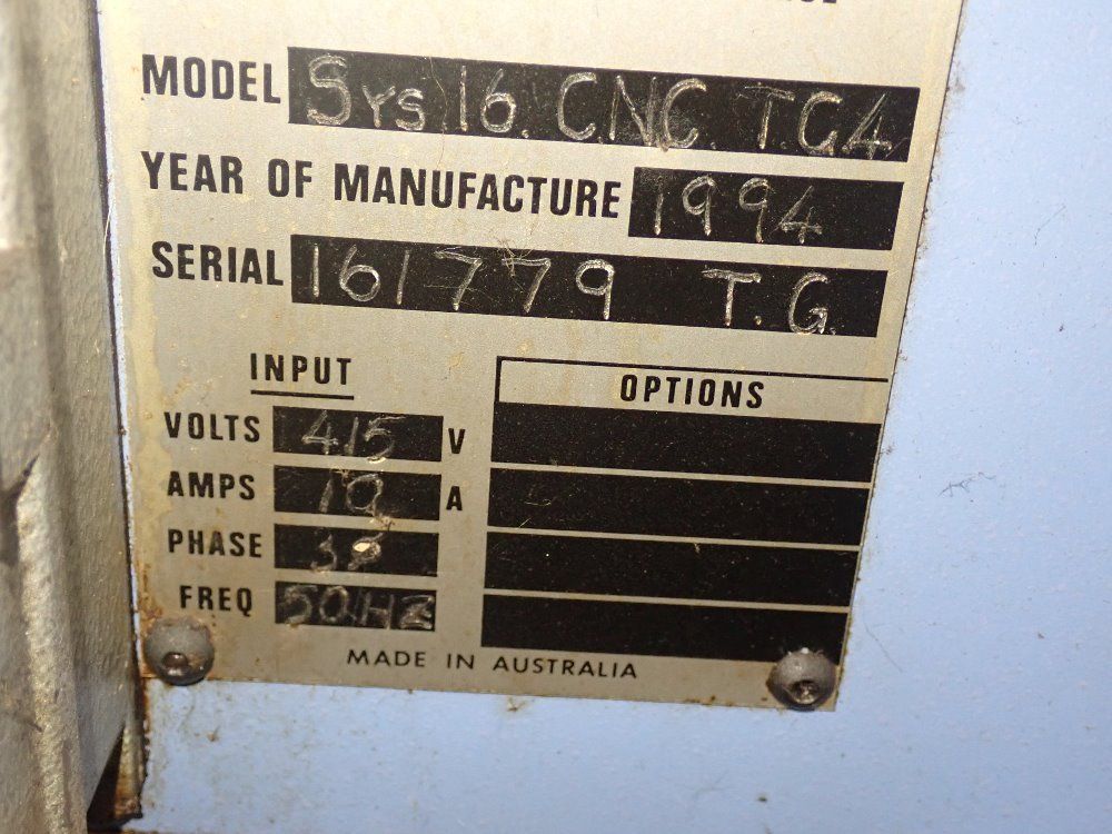 Anca Tool Grinder - Tg4