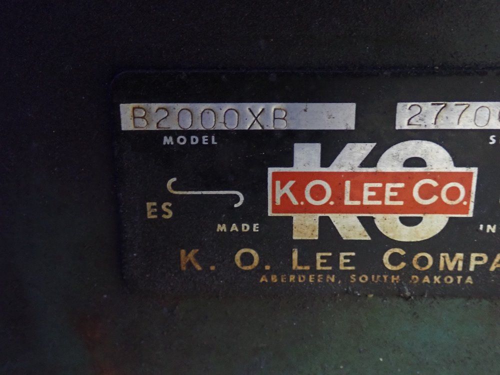 K.o. Lee Tool Grinder - B2000xb