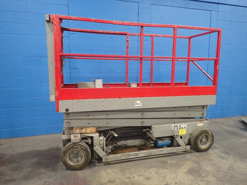 Mec 750#/19'7" Ht Electric Scissor Lift - 2034ht