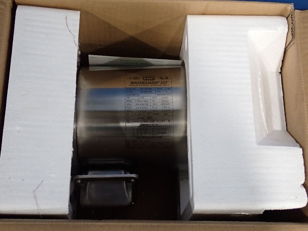 Leeson Electric Corp. 1 Hp Motor - C6t17wc46a