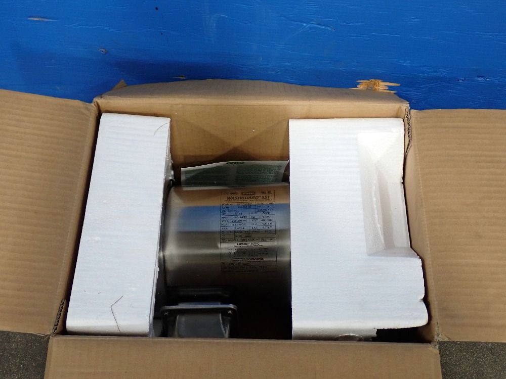 Leeson Electric Corp. 1 Hp Motor - C6t17wc46a