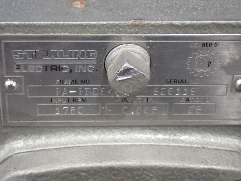 Sterling Electric Inc. Ratio 25:1 Gear Reducer - Fa-fed846