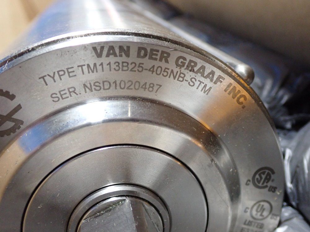Van Der Graaf Drum Motor - Tm113b25-405nb-stm