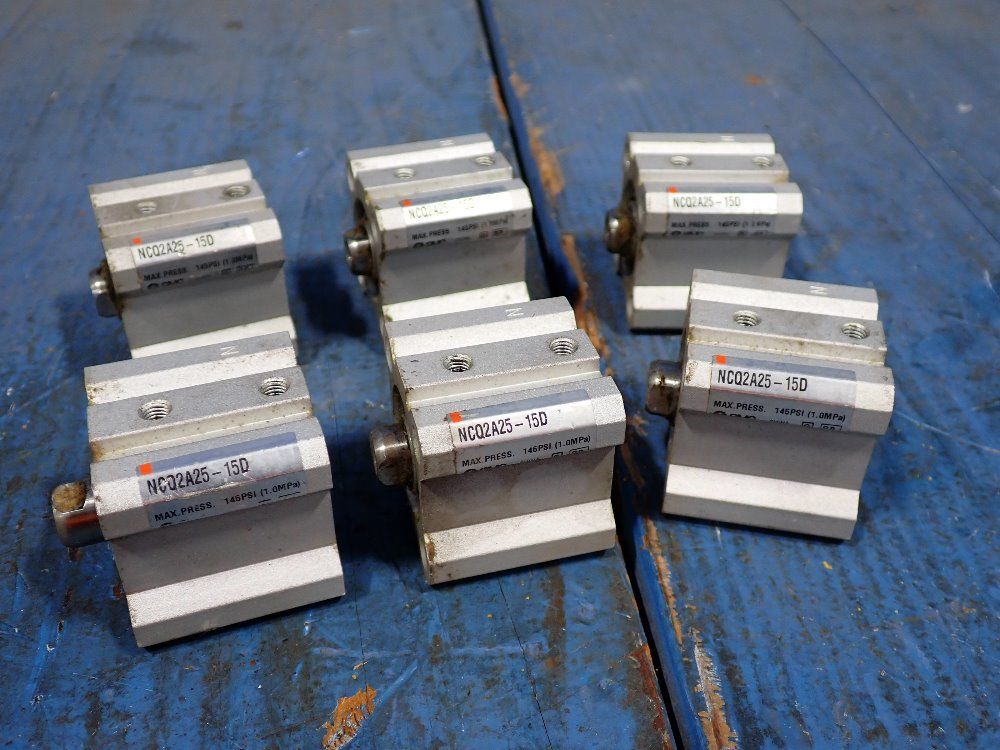 Smc Pneumatic Actuators - Ncq2a25-15d