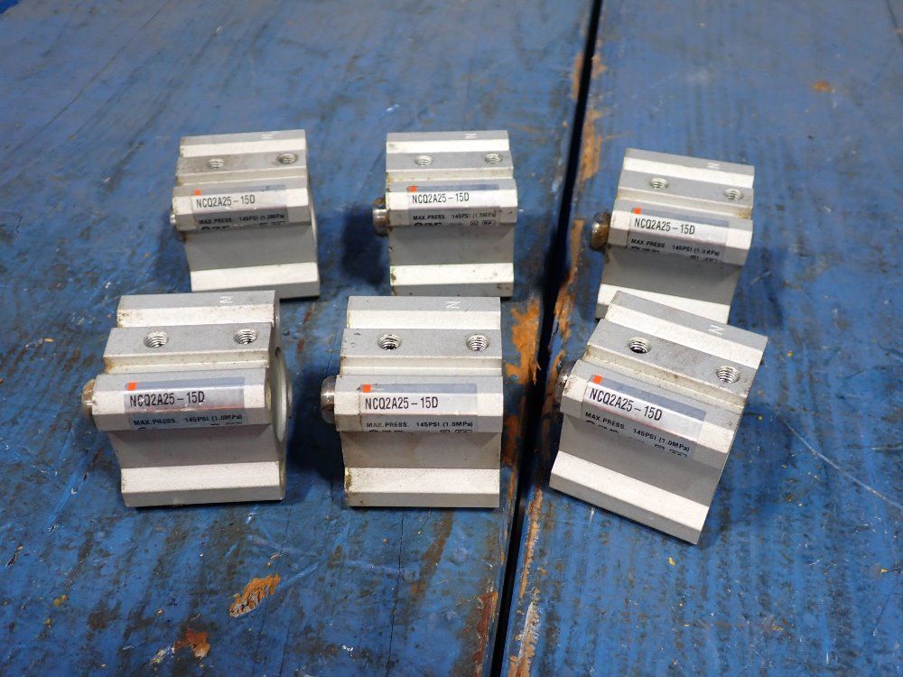Smc Pneumatic Actuators - Ncq2a25-15d