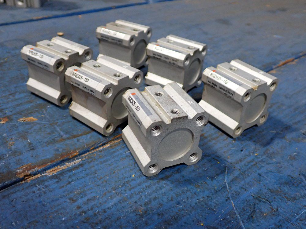 Smc Pneumatic Actuators - Ncq2a25-15d