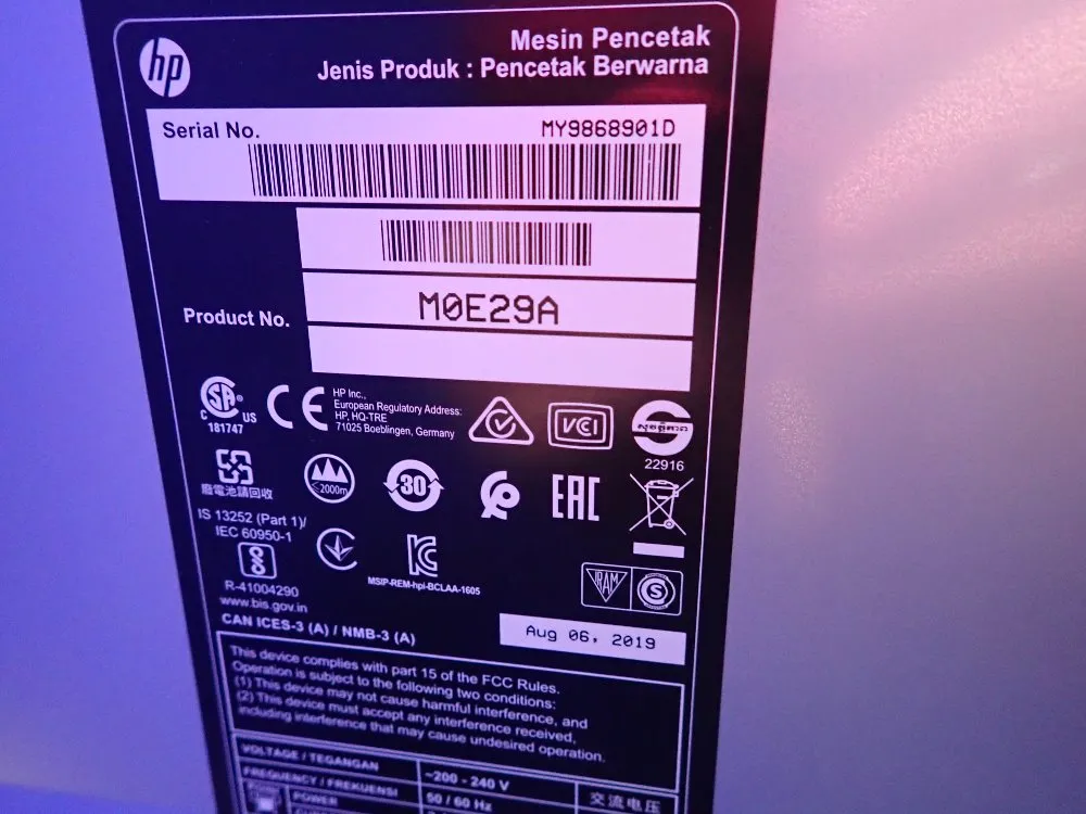 Hewlett Packard 54" Rollers Latex Printer - 500 Series