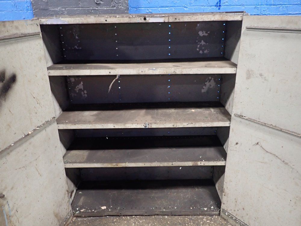 Harbor Tool Supply Co 4 Shelves/12" X 36" X 41" Od Cabinet