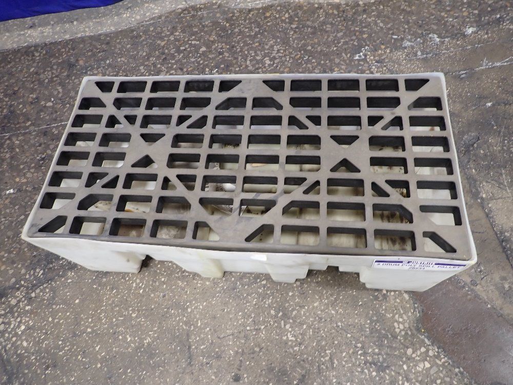 Justrite 24" X 48" 2 Drum Poly Spill Pallet - 28234