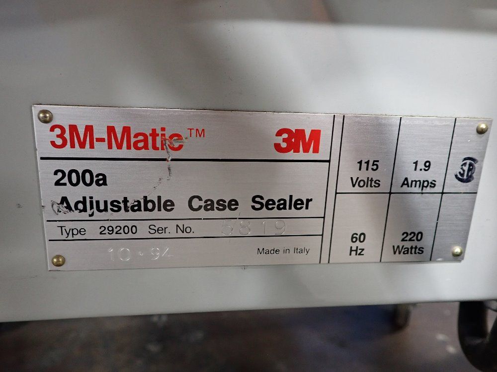 3m-matic 19" W Case Sealer - 2009