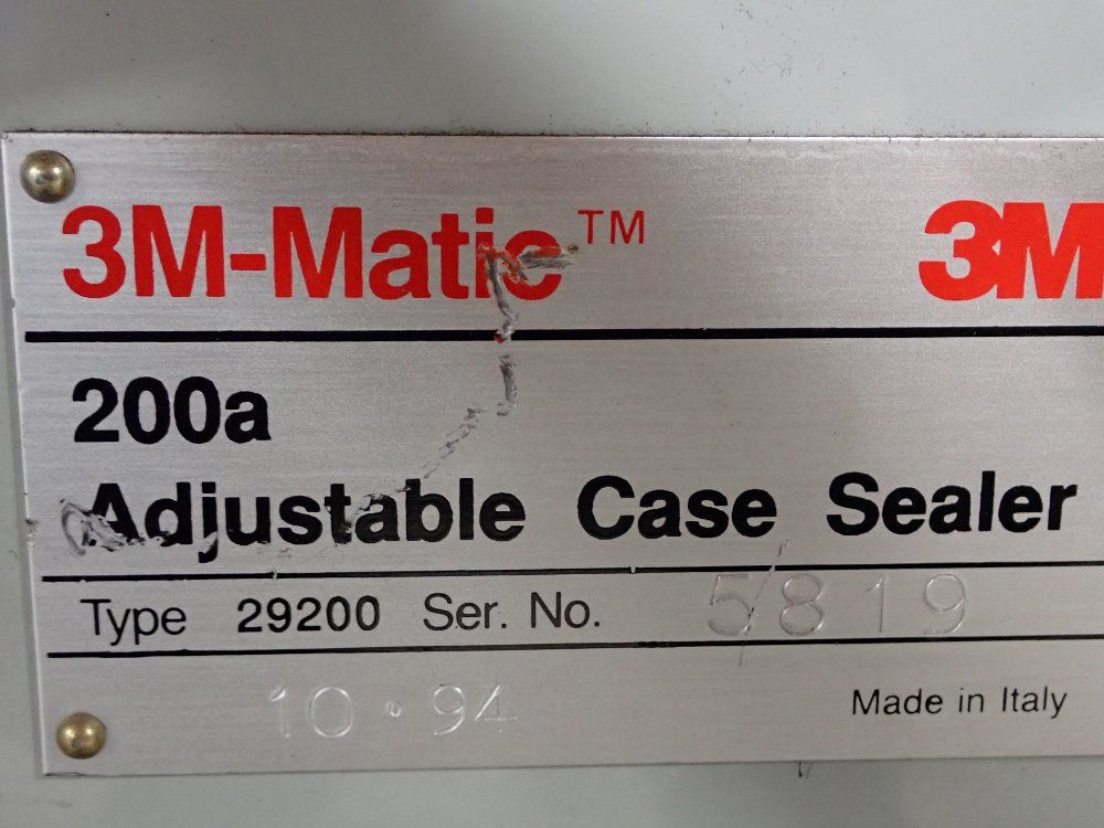 3m-matic 19" W Case Sealer - 2009