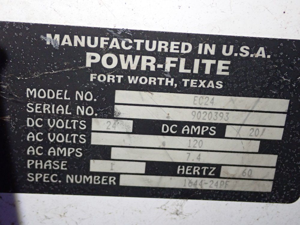 Powr-flite Battery Charger - Ec24