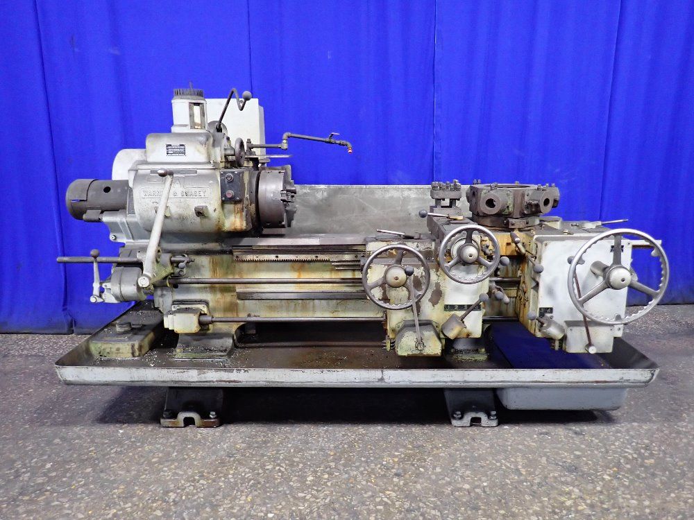 Warner & Swasey 18" Turret Lathe - 1-a