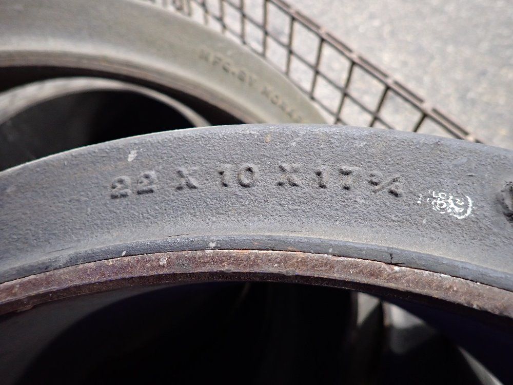 Monarch 16" X 5" X 10 1/2"/22" X 10" X 17 3/4" Forklift Tires