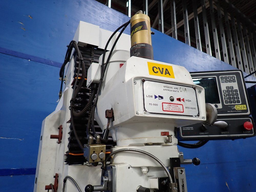 Southwestern 10" X 50" Cnc Vertical Mill - Trak Dpm