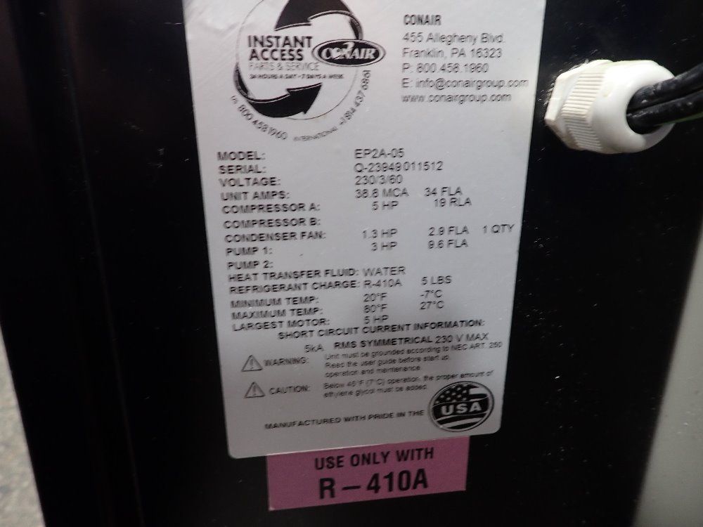 Conair 5 Hp Chiller - Ep2a-05