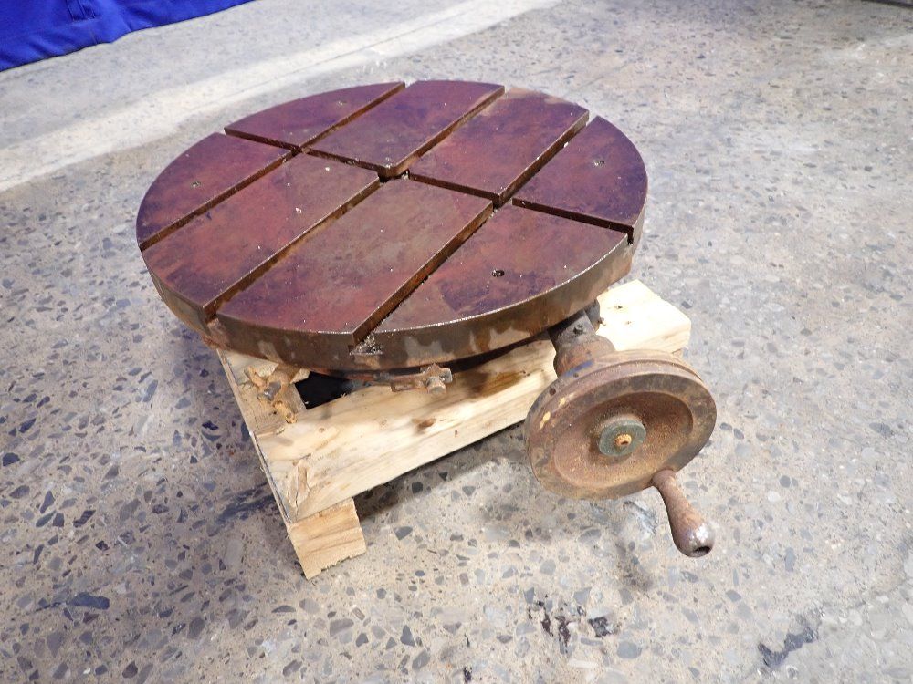 Troke Mfg Co 21" Dia Rotary Table - Bl21
