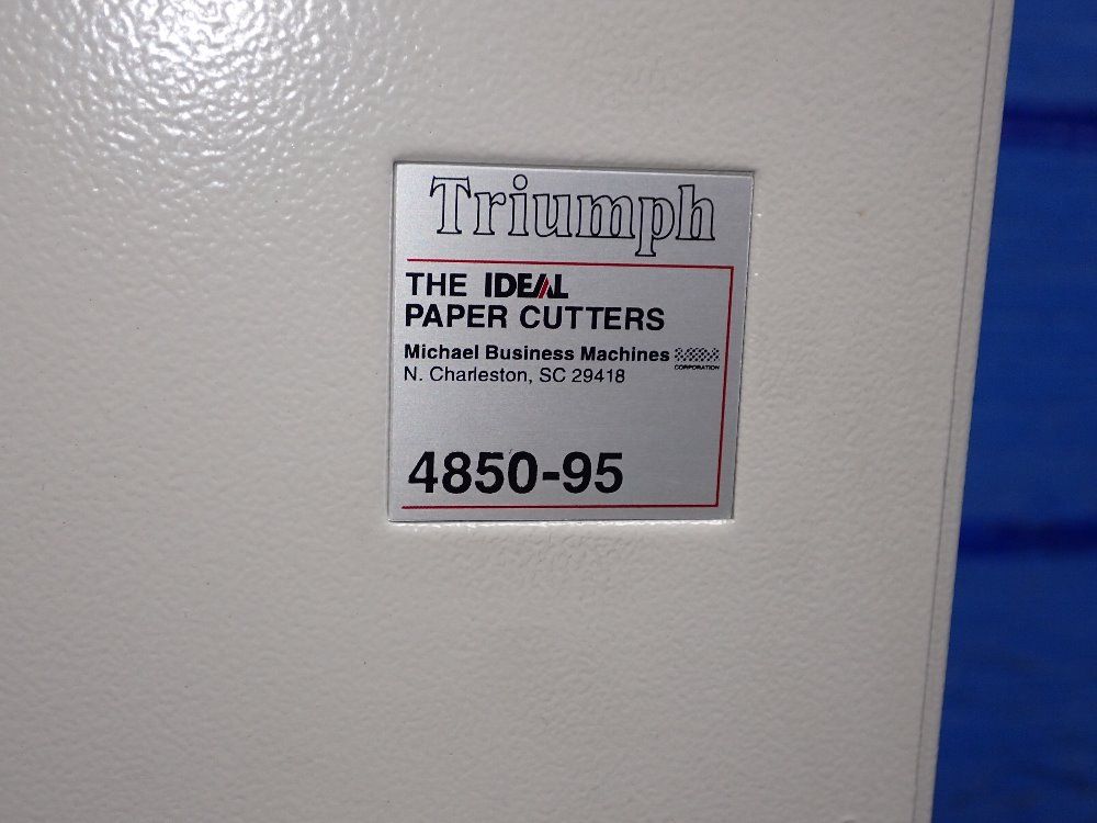 Triumph 19" X 19" Table Paper Cutter - 4850-95